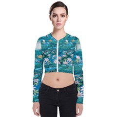 Psychedelic Adventure Long Sleeve Zip Up Bomber Jacket by Cowasu