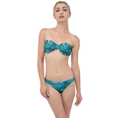 Psychedelic Adventure Classic Bandeau Bikini Set