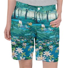 Psychedelic Adventure Women s Pocket Shorts by Cowasu