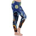 Starry Surreal Psychedelic Astronaut Space Classic Winter Leggings View3