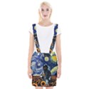 Starry Surreal Psychedelic Astronaut Space Braces Suspender Skirt View1