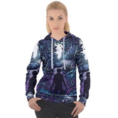 Horror Psychedelic Art Women s Overhead Hoodie by Cowasu