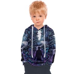 Horror Psychedelic Art Kids  Overhead Hoodie by Cowasu