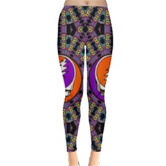 Gratefuldead Grateful Dead Pattern Leggings  by Cowasu