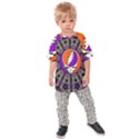 Gratefuldead Grateful Dead Pattern Kids  Raglan Tee View1