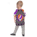 Gratefuldead Grateful Dead Pattern Kids  Raglan Tee View2