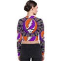 Gratefuldead Grateful Dead Pattern Long Sleeve Zip Up Bomber Jacket View2