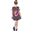 Gratefuldead Grateful Dead Pattern Kids  Simple Cotton Dress View2