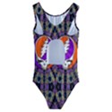 Gratefuldead Grateful Dead Pattern Kids  Cut-Out Back One Piece Swimsuit View2