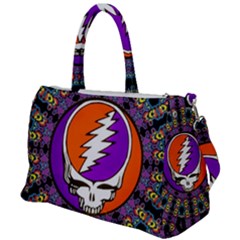 Gratefuldead Grateful Dead Pattern Duffel Travel Bag by Cowasu