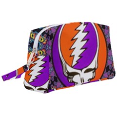 Gratefuldead Grateful Dead Pattern Wristlet Pouch Bag (large) by Cowasu