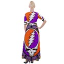 Gratefuldead Grateful Dead Pattern Half Sleeves Maxi Dress View2