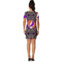 Gratefuldead Grateful Dead Pattern Fitted Knot Split End Bodycon Dress View4