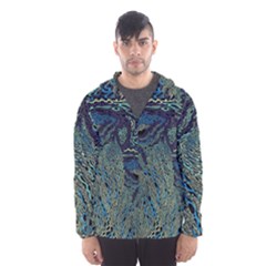 Dark Psychedelic Men s Hooded Windbreaker by Cowasu