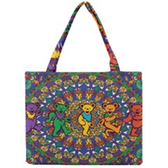 Grateful Dead Pattern Mini Tote Bag by Cowasu