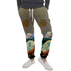 Surreal Art Psychadelic Mountain Men s Jogger Sweatpants by Cowasu