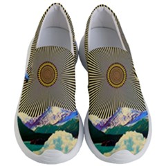 Surreal Art Psychadelic Mountain Women s Lightweight Slip Ons by Cowasu