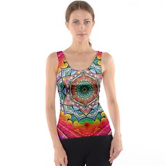 Mandalas Psychedelic Tank Top by Cowasu