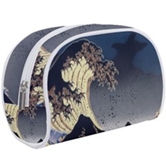 The Great Wave Off Kanagawa Japan Japanese Waves Make Up Case (large) by Cowasu