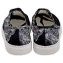 Angry Lion Black And White Women s Classic Low Top Sneakers View4