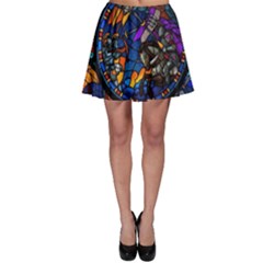 The Game Monster Stained Glass Skater Skirt by Cowasu