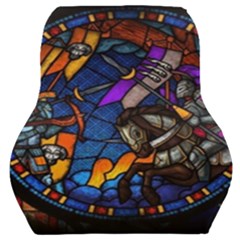 The Game Monster Stained Glass Car Seat Back Cushion  by Cowasu