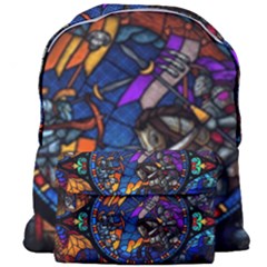 The Game Monster Stained Glass Giant Full Print Backpack by Cowasu