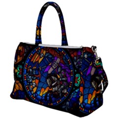 The Game Monster Stained Glass Duffel Travel Bag by Cowasu