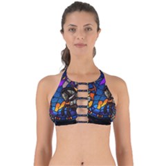 The Game Monster Stained Glass Perfectly Cut Out Bikini Top by Cowasu