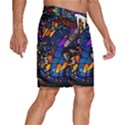 The Game Monster Stained Glass Men s Beach Shorts View3