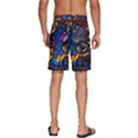 The Game Monster Stained Glass Men s Beach Shorts View4