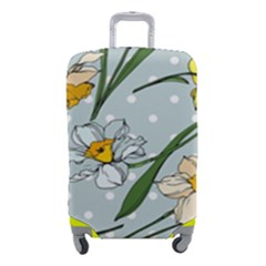 Narcissus Floral Botanical Flowers Luggage Cover (small) by Cowasu