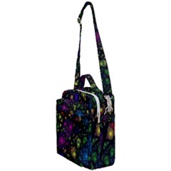 Stained Glass Crystal Art Crossbody Day Bag by Cowasu