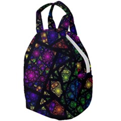 Stained Glass Crystal Art Travel Backpack by Cowasu