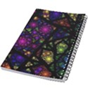 Stained Glass Crystal Art 5.5  x 8.5  Notebook View2