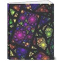 Stained Glass Crystal Art 8  x 10  Hardcover Notebook View1