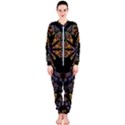 Skull Death Mosaic Artwork Stained Glass OnePiece Jumpsuit (Ladies) View1