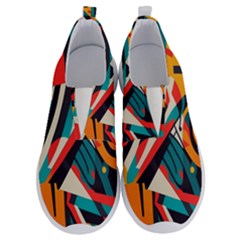 Colorful Abstract No Lace Lightweight Shoes by Jack14