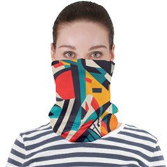 Colorful Abstract Face Seamless Bandana (adult) by Jack14