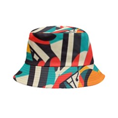 Colorful Abstract Bucket Hat by Jack14