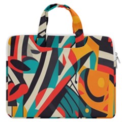 Colorful Abstract Macbook Pro 13  Double Pocket Laptop Bag by Jack14