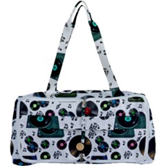 Records Vinyl Seamless Background Multi Function Bag by Bangk1t