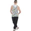 Flower Floral Pattern Men s Sleeveless Hoodie View2