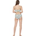 Flower Floral Pattern Frilly Bikini Set View2