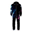 Psychedelic Astronaut Trippy Space Art Hooded Jumpsuit (Kids) View2