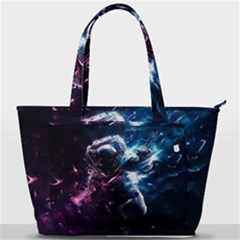 Psychedelic Astronaut Trippy Space Art Back Pocket Shoulder Bag  by Bangk1t