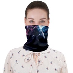 Psychedelic Astronaut Trippy Space Art Face Covering Bandana (adult) by Bangk1t