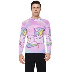 Unicorn Stitch Men s Long Sleeve Rash Guard by Bangk1t