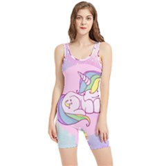 Unicorn Stitch Women s Wrestling Singlet by Bangk1t