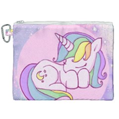 Unicorn Stitch Canvas Cosmetic Bag (xxl) by Bangk1t